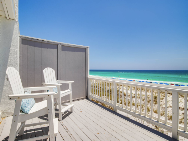 Oceanfront Townhome in Destins Gated Gulf Front South Bay Community